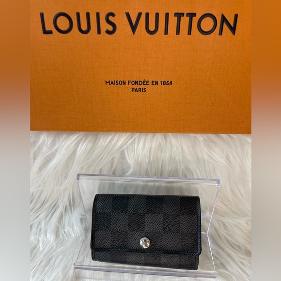 Louis Vuitton Other - Louis Vuitton Damier Graphite Multicles Key/Card Holder
